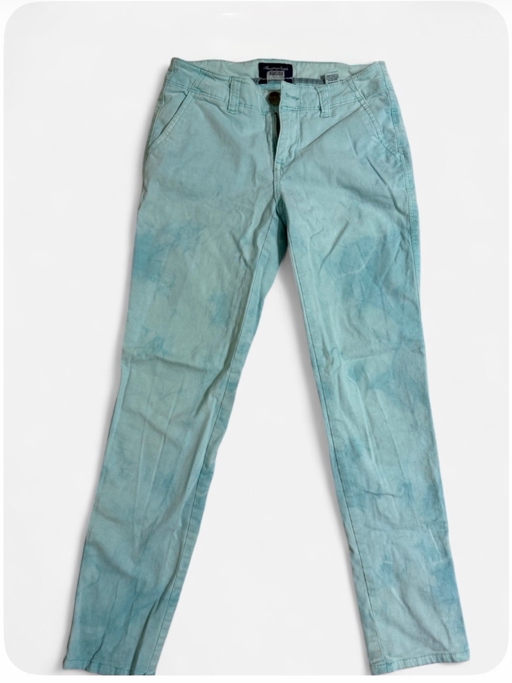 Y2K American Eagle Outfitters women's stretch skinny chino pants